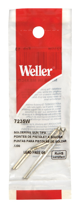 WELLER - Weller Lead-Free Soldering Iron Tip Copper 2 pc