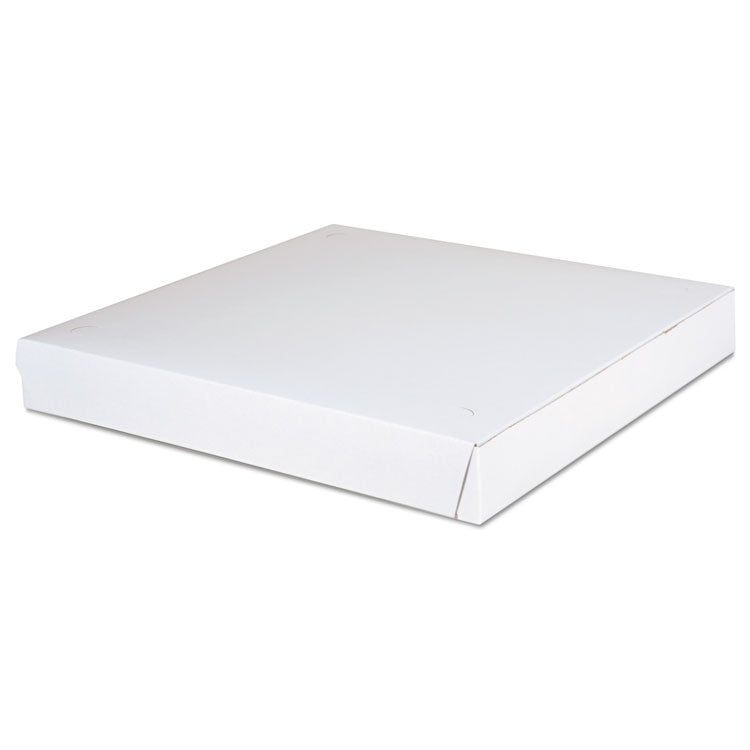 SCT - Paperboard Pizza Boxes,14 x 14 x 1.88, White, Paper, 100/Carton