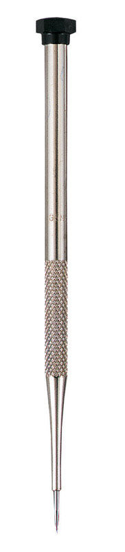 GENERAL - General 5.3125 in. L X 5.3125 in. D Hardened Steel Needlepoint Scriber Silver 1 pc