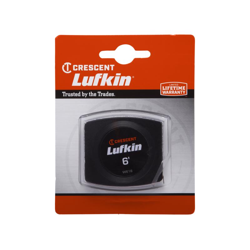 LUFKIN - Lufkin 6 ft. L X 0.25 in. W Handy Pocket Tape Measure 1 pk