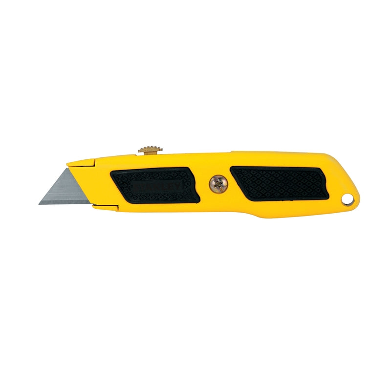 STANLEY - Stanley Dynagrip Retractable Utility Knife Black/Yellow 1 pk