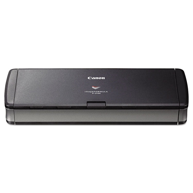 Canon - imageFORMULA P-215II Personal Document Scanner, 600 dpi Optical Resolution, 20-Sheet Duplex Auto Document Feeder