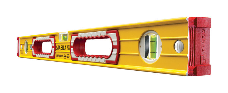 STABILA - Stabila 24 in. Aluminum Type 196 Heavy Duty Level 3 vial