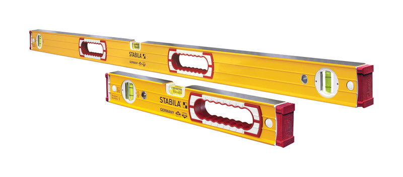 STABILA - Stabila Aluminum Type 196 Box Beam Level Set 3 vial [37816]