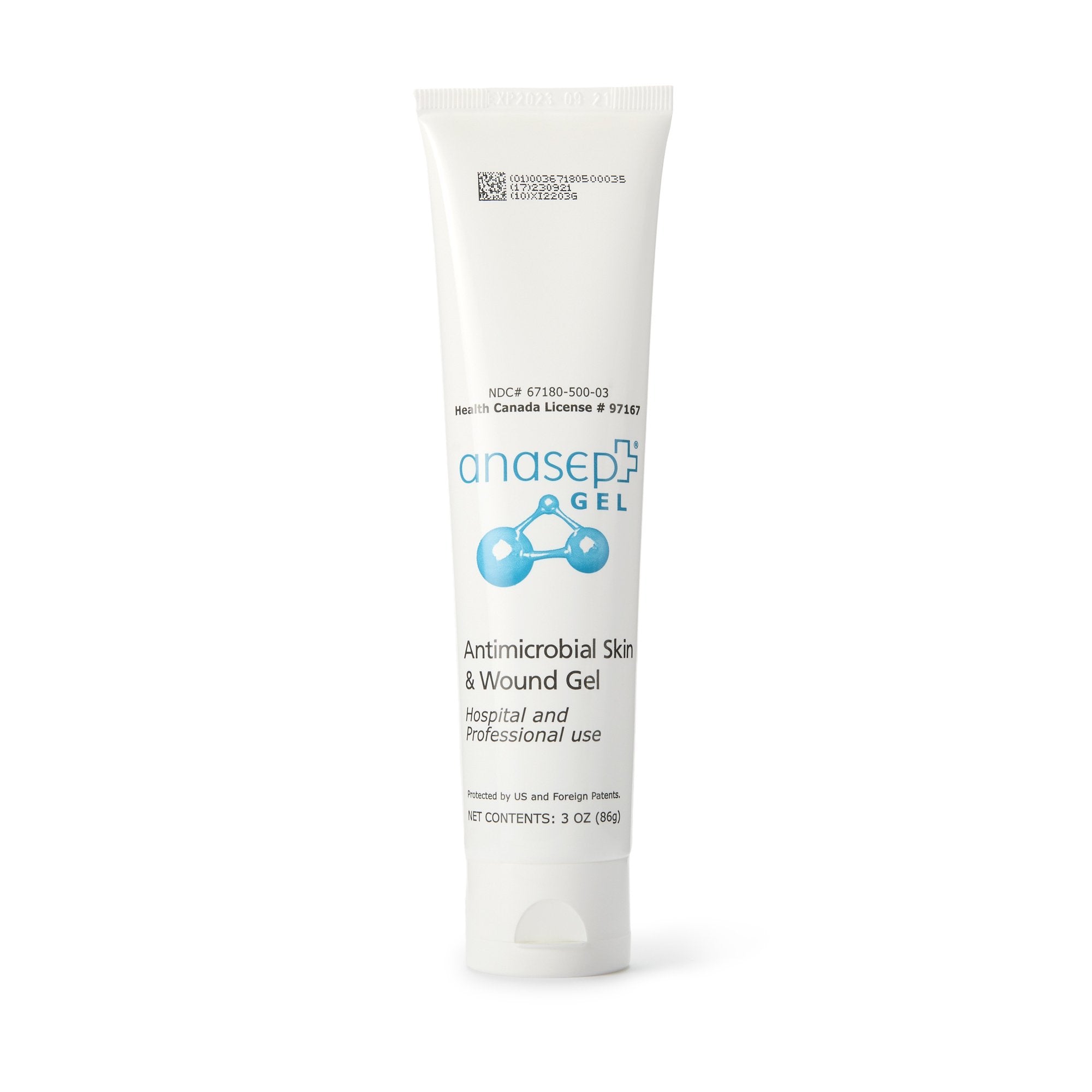 Anacapa Technologies - Antimicrobial Hydrogel Anasept® Antimicrobial Skin and Wound Gel 3 oz. Gel / Amorphous NonSterile [1/EA]