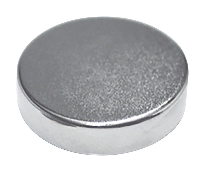 MAGNET SOURCE - Magnet Source .118 in. L X .709 in. W Silver Super Disc Magnets 6.5 lb. pull 3 pc