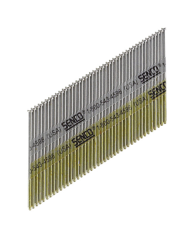 SENCO - Senco 2 in. 15 Ga. Angled Strip Galvanized Finish Nails 34 deg 4000 pk