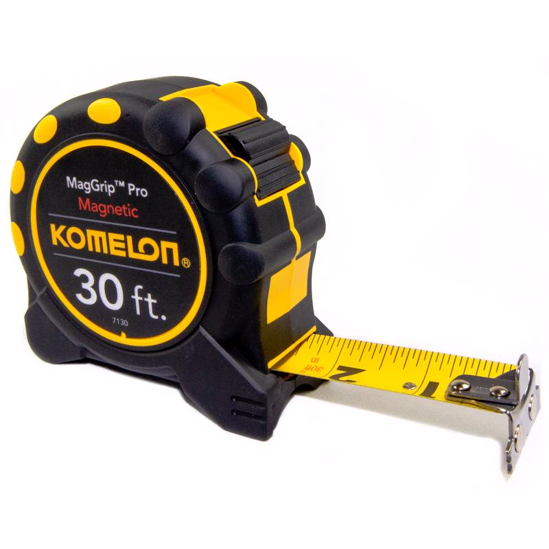 KOMELON - Komelon MagGrip Pro 30 ft. L X 1 in. W Magnetic Tape Measure 1 pk