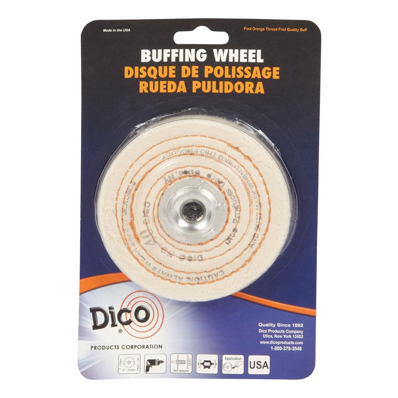 DICO PRODUCTS - Dico Products 4 in. Buffing Wheel 1 each