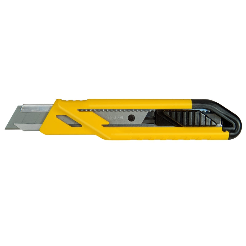 STANLEY - Stanley Retractable Snap-Off Utility Knife Black/Yellow 1 pk