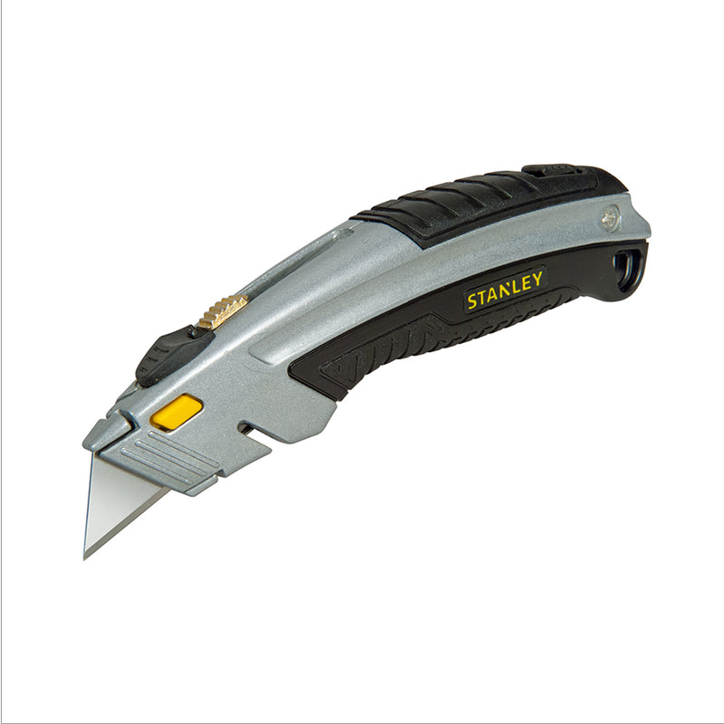 STANLEY - Stanley InstantChange 6-5/8 in. Retractable Utility Knife Black/Gray 1 pk