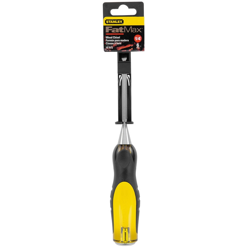 STANLEY - Stanley FatMax Thru-Tang 1/4 in. W Wood Chisel 1 pk