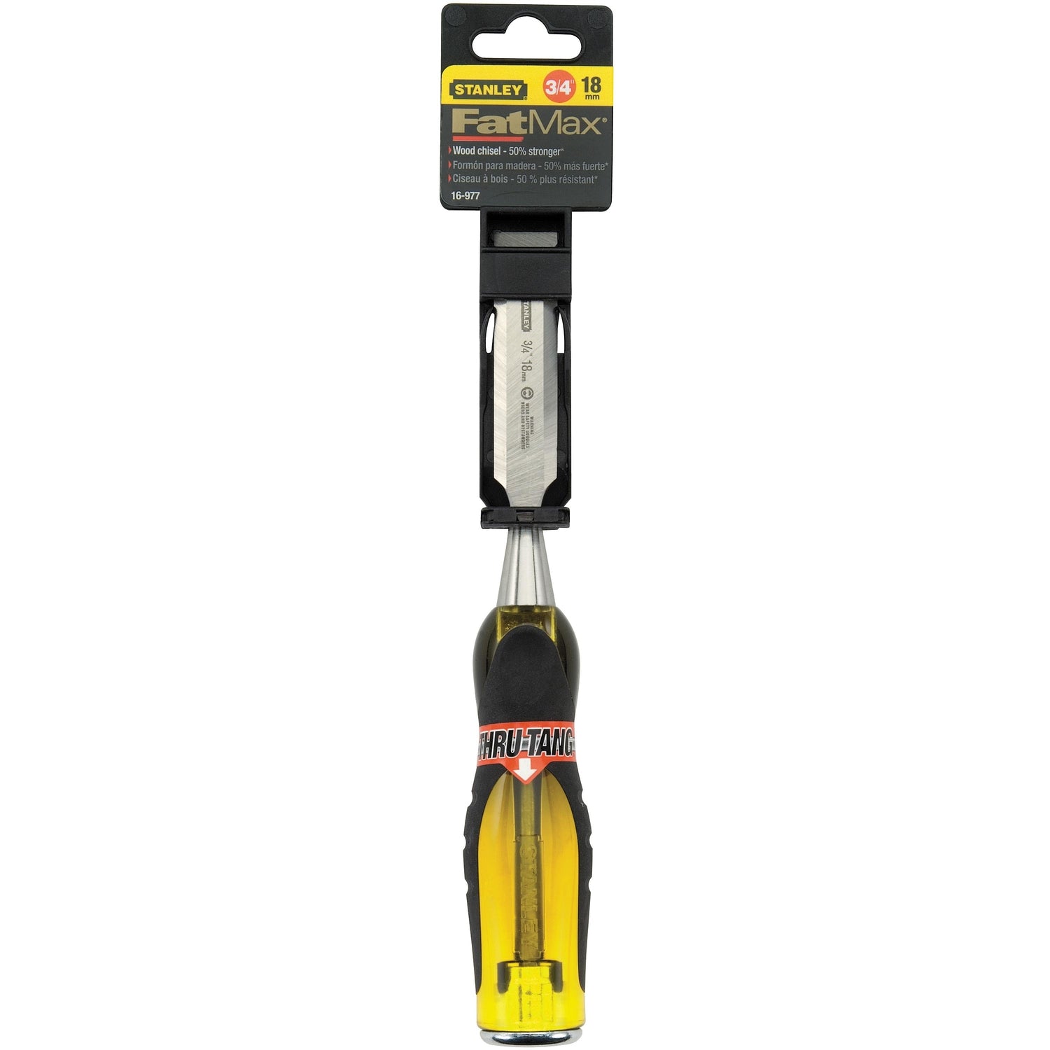 Stanley FatMax Thru-Tang 3/4 in. W Wood Chisel 1 pk - Case of 2