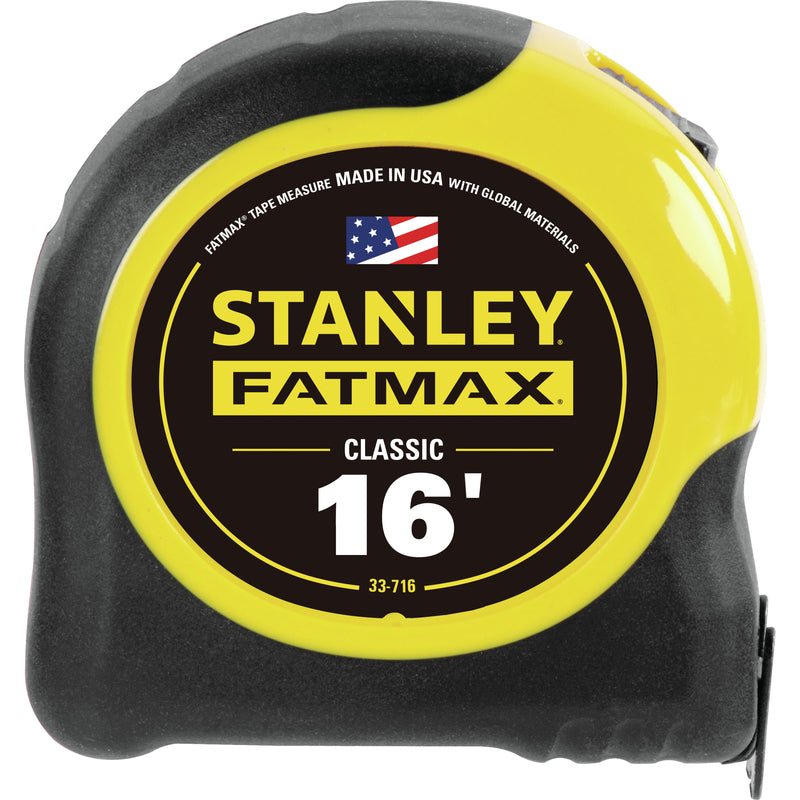 STANLEY - Stanley FatMax 16 ft. L X 1.25 in. W Tape Measure 1 pk