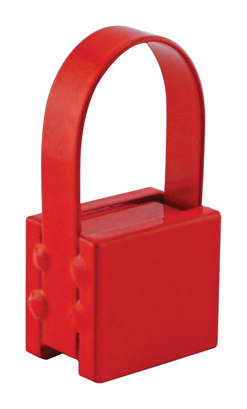 MAGNET SOURCE - Magnet Source 1 in. L X .75 in. W Red Handle Magnet 25 lb. pull 1 pc