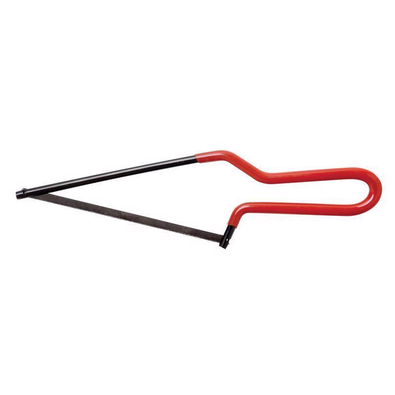 SUPERIOR TOOL - Superior Tool 6 in. High Carbon Steel Professional Mini Hacksaw Black/Red 1 pc