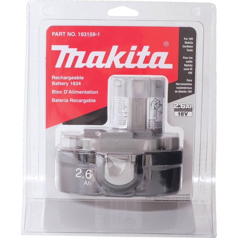 MAKITA - Makita 18V 2.6 amps NiMH Pod Battery 1 pc