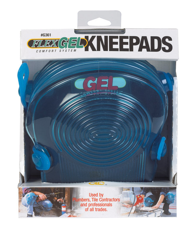 CLC - CLC 7.75 in. L X 5.25 in. W Gel Knee Pads Blue