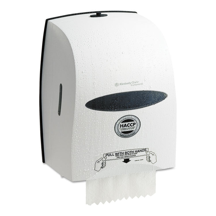Kimberly-Clark Professional* - Sanitouch Hard Roll Towel Dispenser, 12.63 x 10.2 x 16.13, White (9190752)