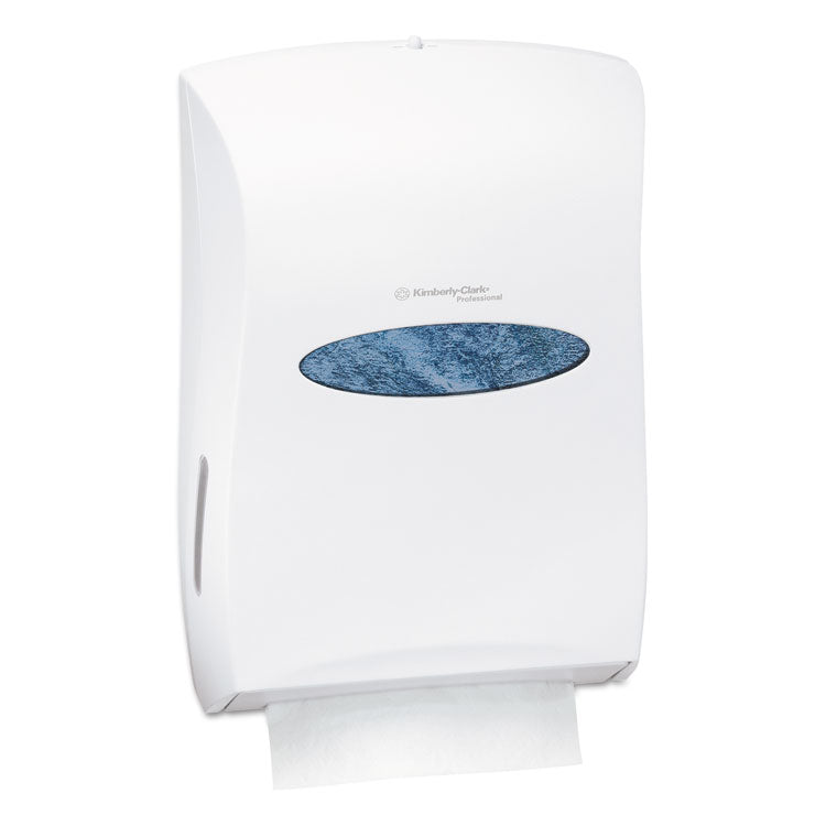 Kimberly-Clark Professional* - Universal Towel Dispenser, 13.31 x 5.85 x 18.85, Pearl White