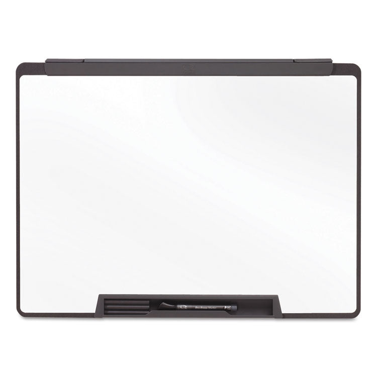 Quartet - Motion Portable Dry Erase Marker Board, 36 x 24, White Surface, Black Plastic Frame