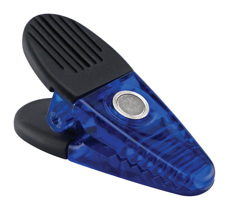 MAGNET SOURCE - Magnet Source 3.5 in. L X 1.25 in. W Blue Magnetic Clips 2 pc