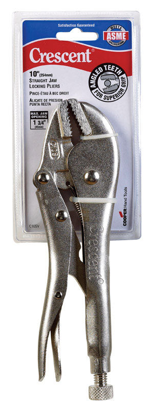 CRESCENT - Crescent 10 in. Alloy Steel Straight Jaw Curved Pliers