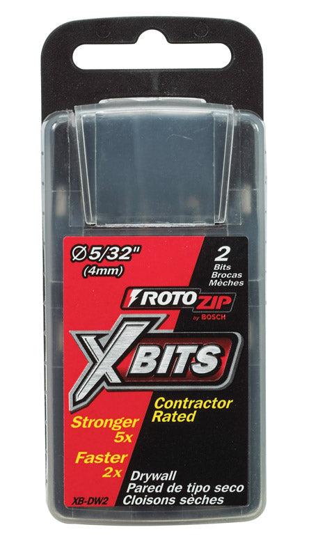 ROTO-ZIP - Rotozip 5/32 in. Steel Drywall Bit 2 pk