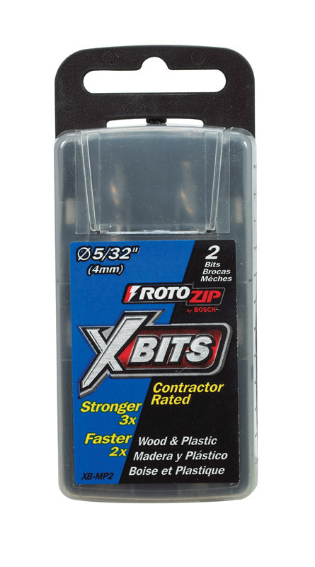 ROTO-ZIP - Rotozip 5/32 in. Steel Xbits 2 pk