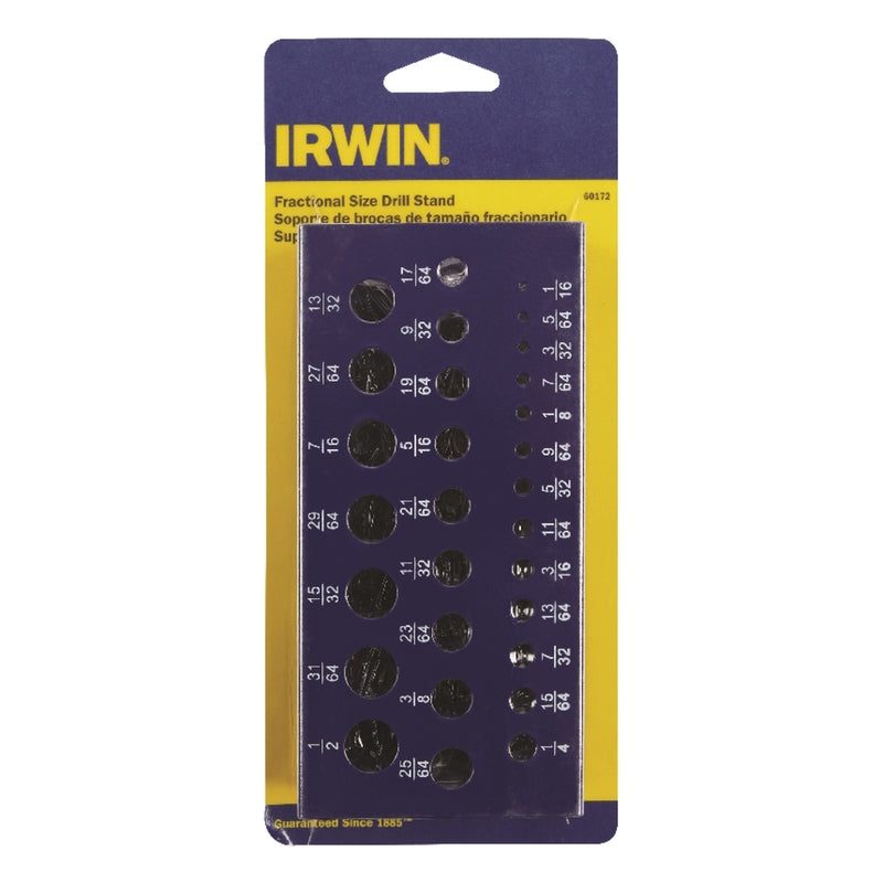 IRWIN - Irwin Steel Drill Bit Stand Straight Shank 1 pc