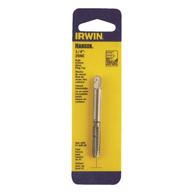 IRWIN - Irwin Hanson High Carbon Steel SAE Plug Fraction Tap 1/4 in. 1 pc - Case of 5