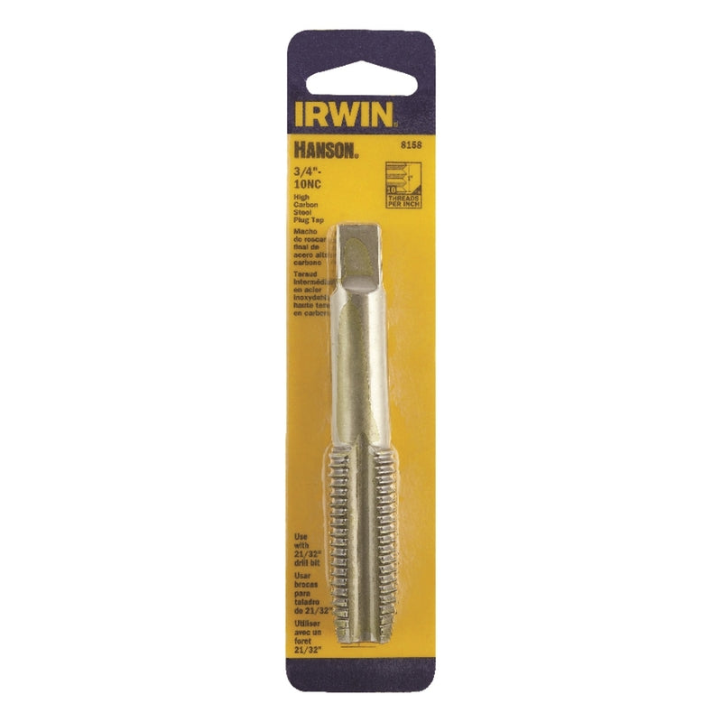 IRWIN - Irwin Hanson High Carbon Steel SAE Fraction Tap 3/4 in. 1 pc [8158ZR]