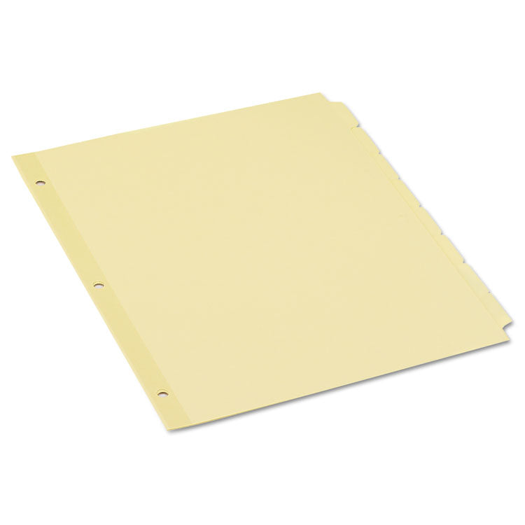 Universal - Self-Tab Index Dividers, 8-Tab, 11 x 8.5, Buff, 24 Sets