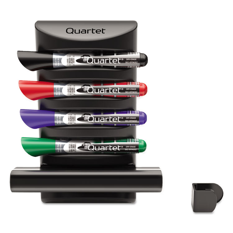 Quartet - Prestige 2 Connects Marker Caddy, Broad Chisel Tip, Assorted Colors, 4/Pack