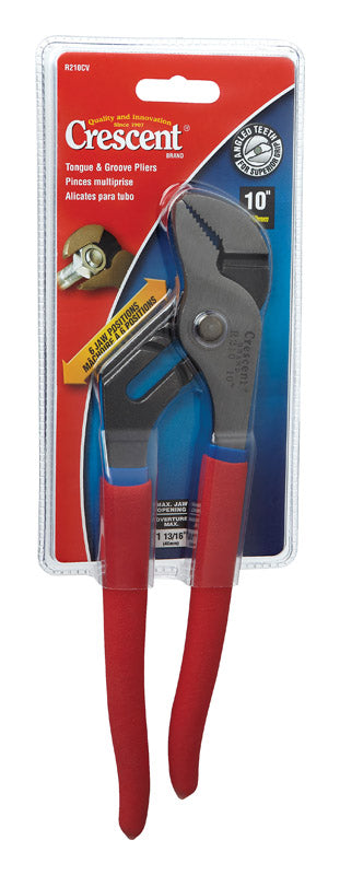 CRESCENT - Crescent 10 in. Alloy Steel Straight Jaw Tongue and Groove Pliers