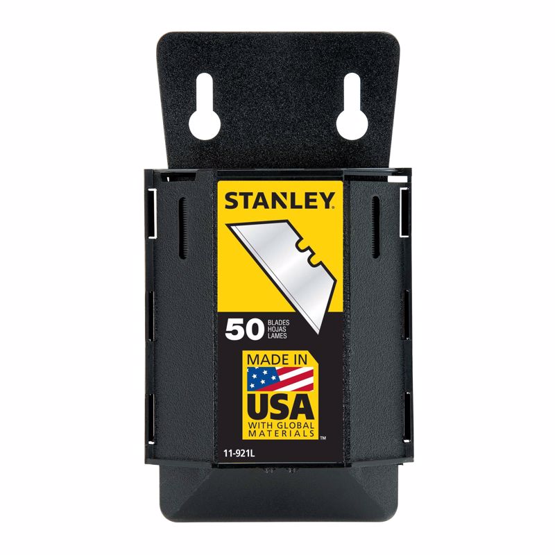 STANLEY - Stanley Steel Heavy Duty Blade Dispenser with Blades 2-7/16 in. L 50 pc