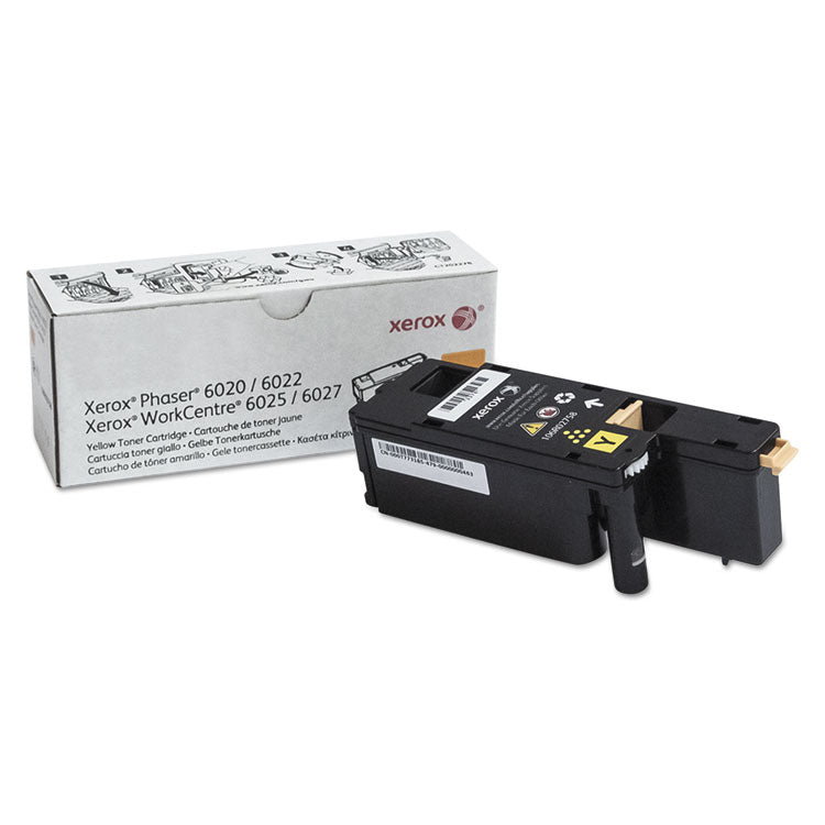 Xerox - 106R02758 Toner, 1,000 Page-Yield, Yellow