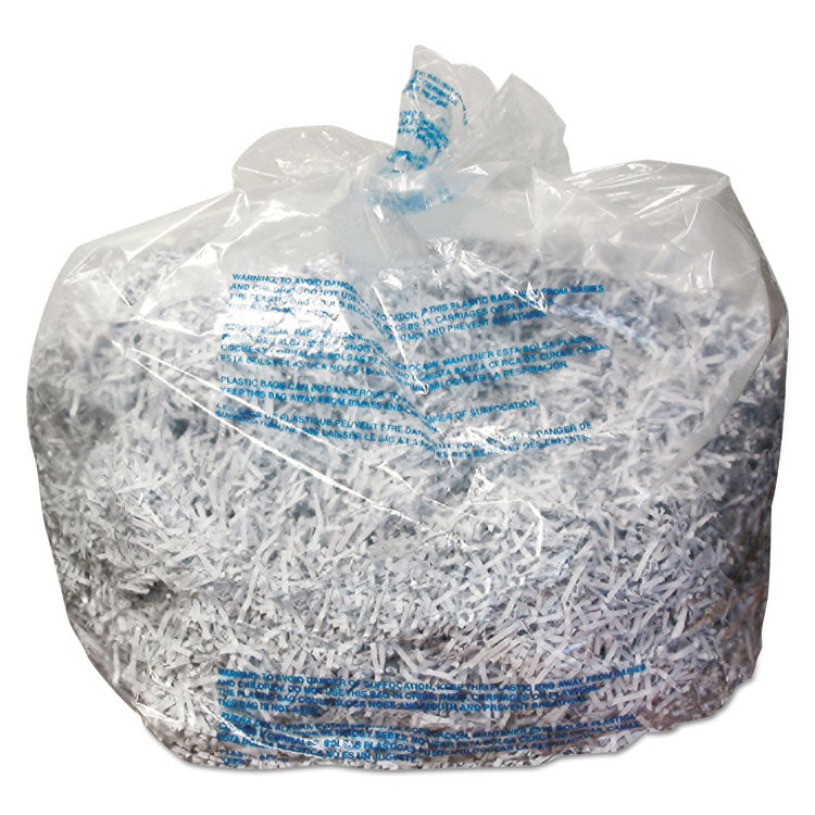 GBC - Plastic Shredder Bags, 30 gal Capacity, 25/Box