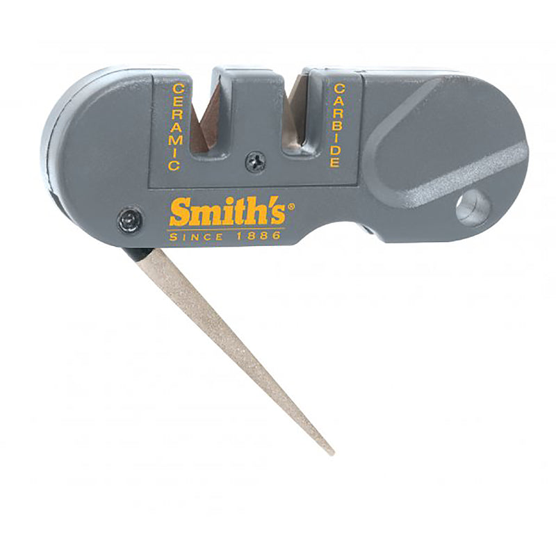 SMITH'S - Smith's Pocket Pal Carbide/Ceramic/Diamond Knife Sharpener 1 pc