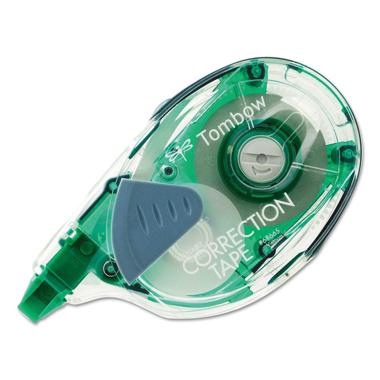 Tombow - MONO Refillable Correction Tape, Clear Applicator, 0.17" x 472"