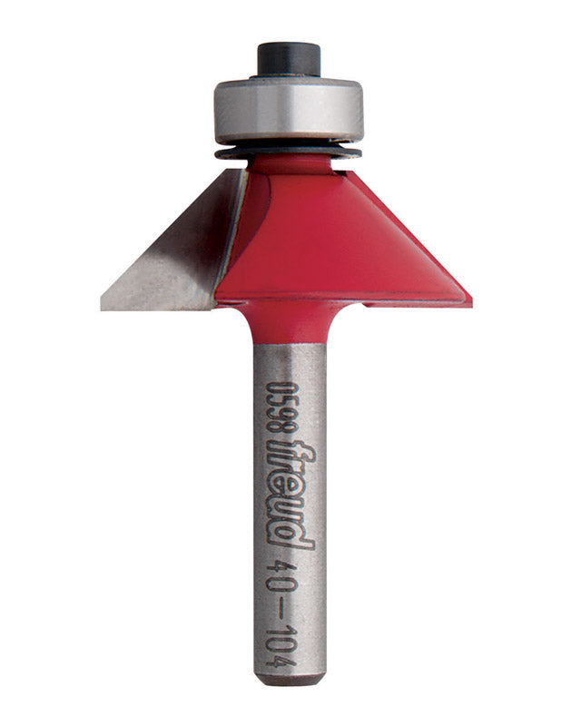 FREUD - Freud 1-11/32 in. D X 1-11/32 in. X 2-3/16 in. L Carbide Chamfer Router Bit