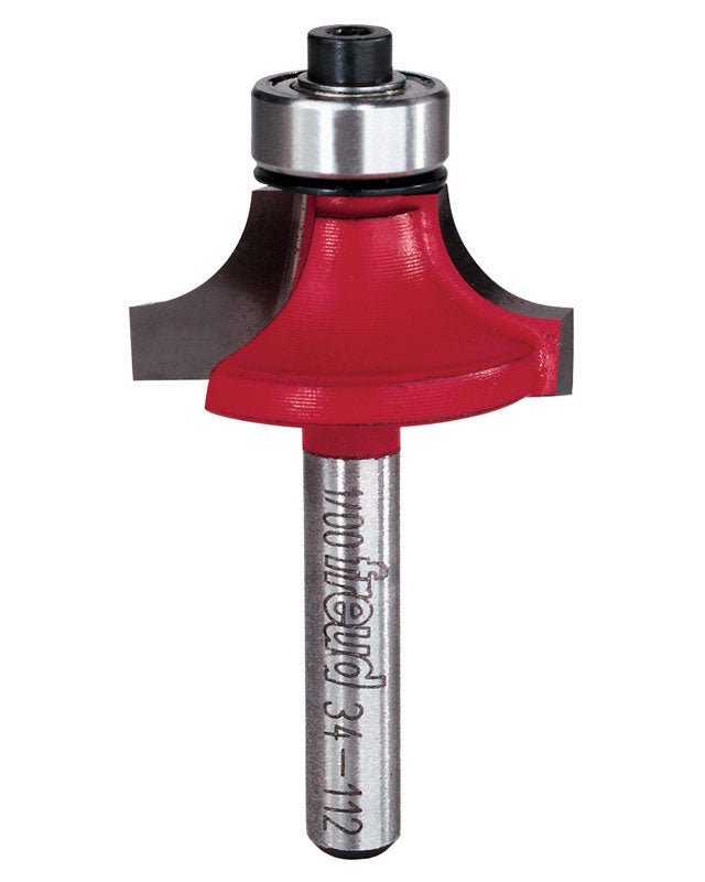 FREUD - Freud 1-1/4 in. D X 5/16 in. X 2-3/16 in. L Carbide Rounding Over Router Bit