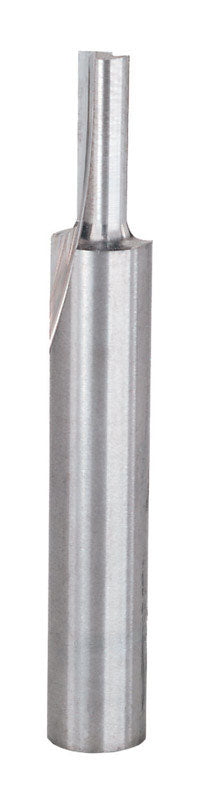 FREUD - Freud 1/8 in. D X 1-3/4 in. L Carbide Double Flute Straight Router Bit