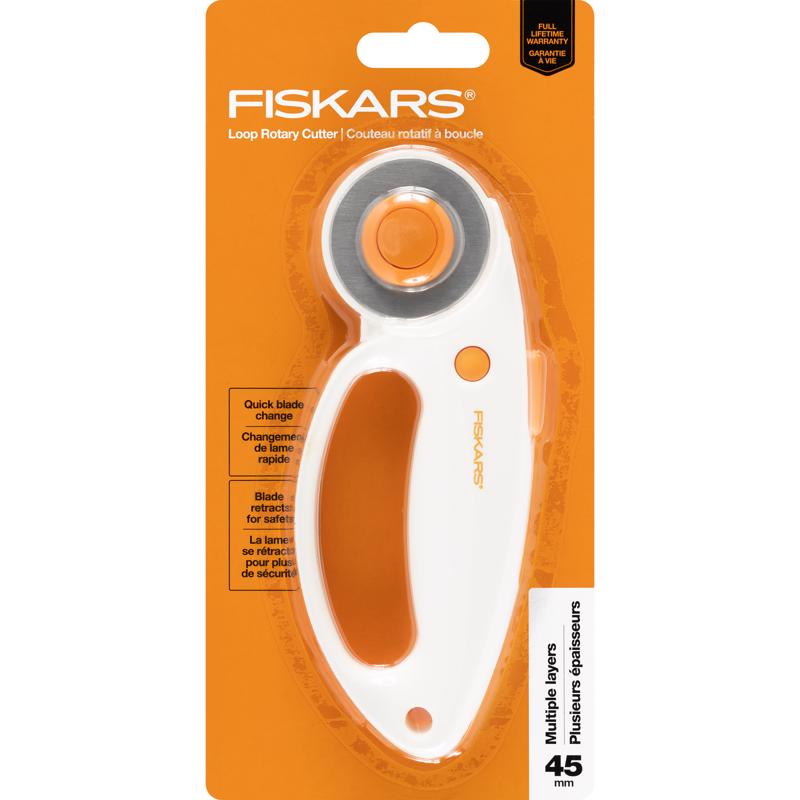 FISKARS - Fiskars Comfort Loop Rotary 6 in. Fixed Blade Cutter Gray