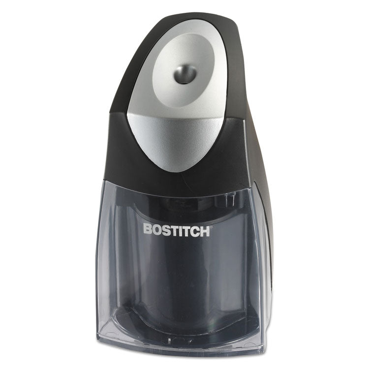 Bostitch - QuietSharp Executive Vertical Electric Pencil Sharpener, AC-Powered, 5.88 x 3.69 x 6.4, Black