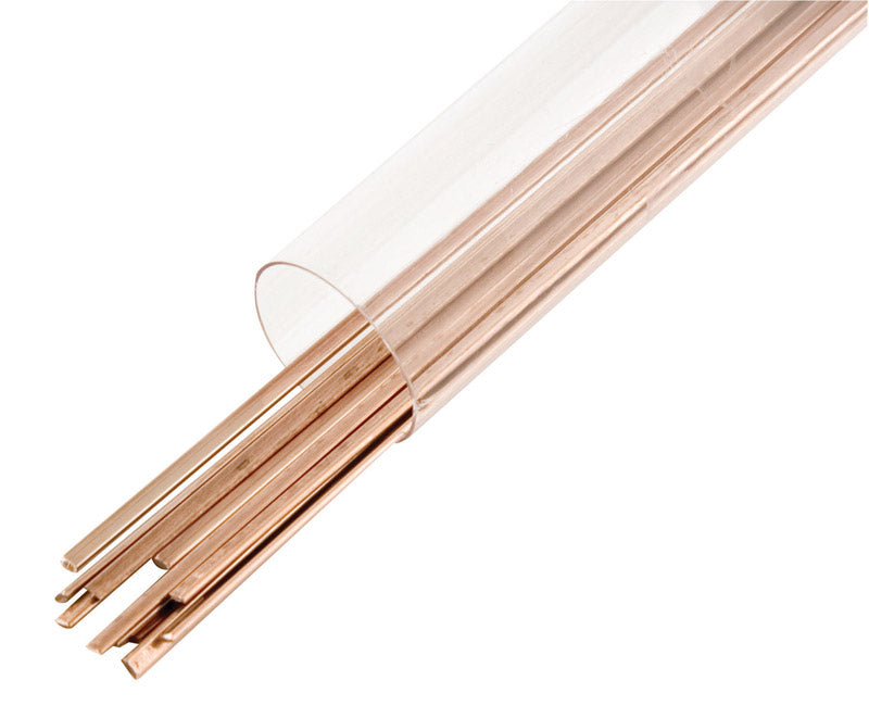 FORNEY - Forney 1/8 in. D X 18 in. L Copper Welding Rods 40000 psi 0.5 lb