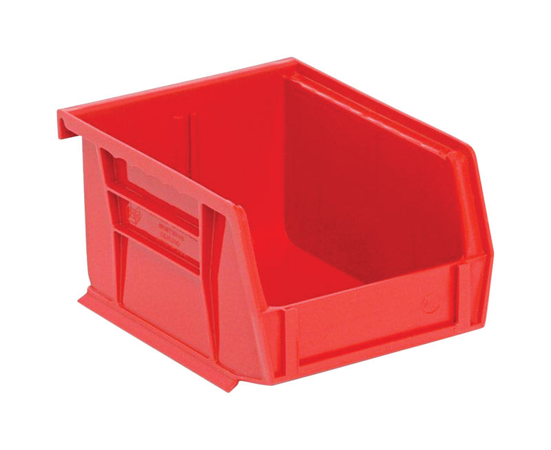 QUANTUM STORAGE - Quantum Storage 4-1/8 in. W X 2-13/16 in. H Tool Storage Bin Polypropylene 1 compartments Red