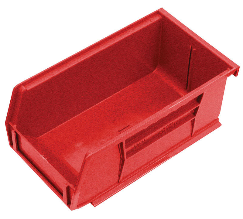 QUANTUM STORAGE - Quantum Storage 4-1/8 in. W X 3 in. H Tool Storage Bin Polypropylene Red