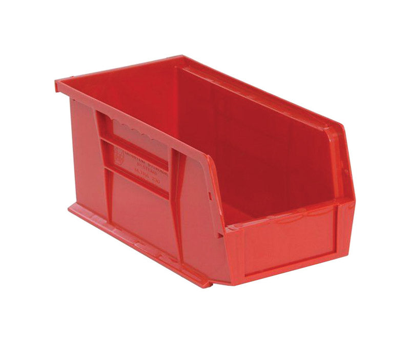 QUANTUM STORAGE - Quantum Storage 5-1/2 in. W X 5 in. H Tool Storage Bin Polypropylene 1 compartments Red