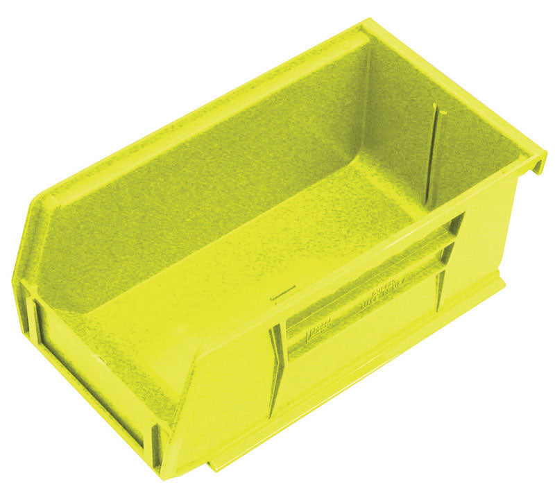 QUANTUM STORAGE - Quantum Storage 4-1/8 in. W X 2-13/16 in. H Storage Bin Polypropylene 1 compartments Yellow